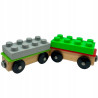 Nakładka do Lego DUPLO na wagonik do Torów Kolejki Drewnianej z Ikea Lillabo