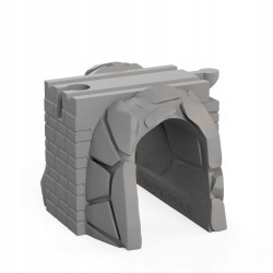 TUNEL DO KOLEJKI DREWNIANEJ DWUPOZIOMOWY TORY POCIĄGI - od FabrykaTorow