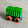 WAGON DO KOLEJKI DREWNIEJ Z MAGNESEM 1 szt - FabrykaTorow