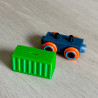 WAGON DO KOLEJKI DREWNIEJ Z MAGNESEM 1 szt - FabrykaTorow