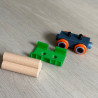 WAGON DO KOLEJKI DREWNIEJ Z MAGNESEM 1 szt - FabrykaTorow