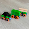 WAGON DO KOLEJKI DREWNIEJ Z MAGNESEM 1 szt - FabrykaTorow