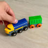 WAGON DO KOLEJKI DREWNIEJ Z MAGNESEM 1 szt - FabrykaTorow